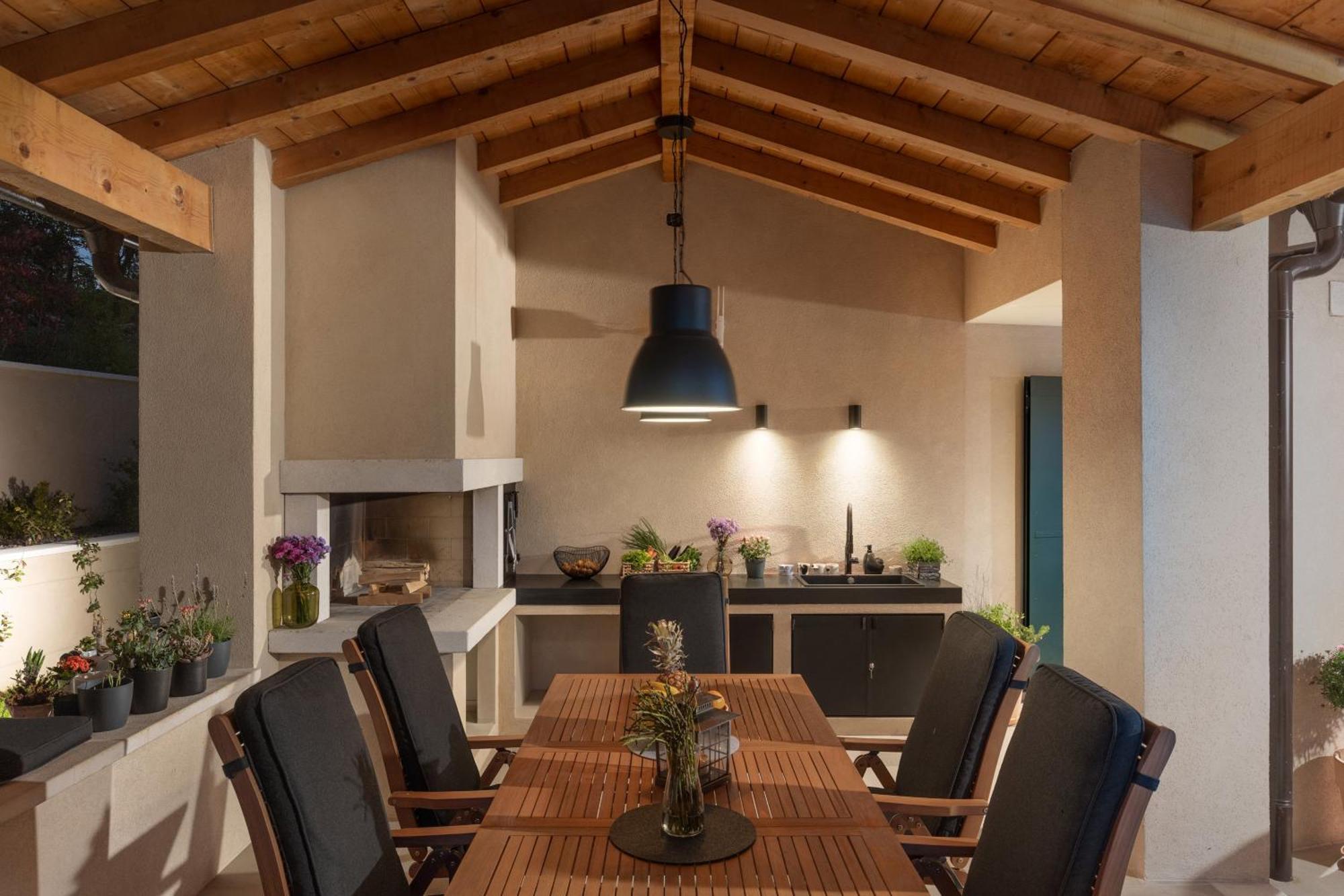 Villa Bora With Sauna And Heated Pool Vele Mune Экстерьер фото
