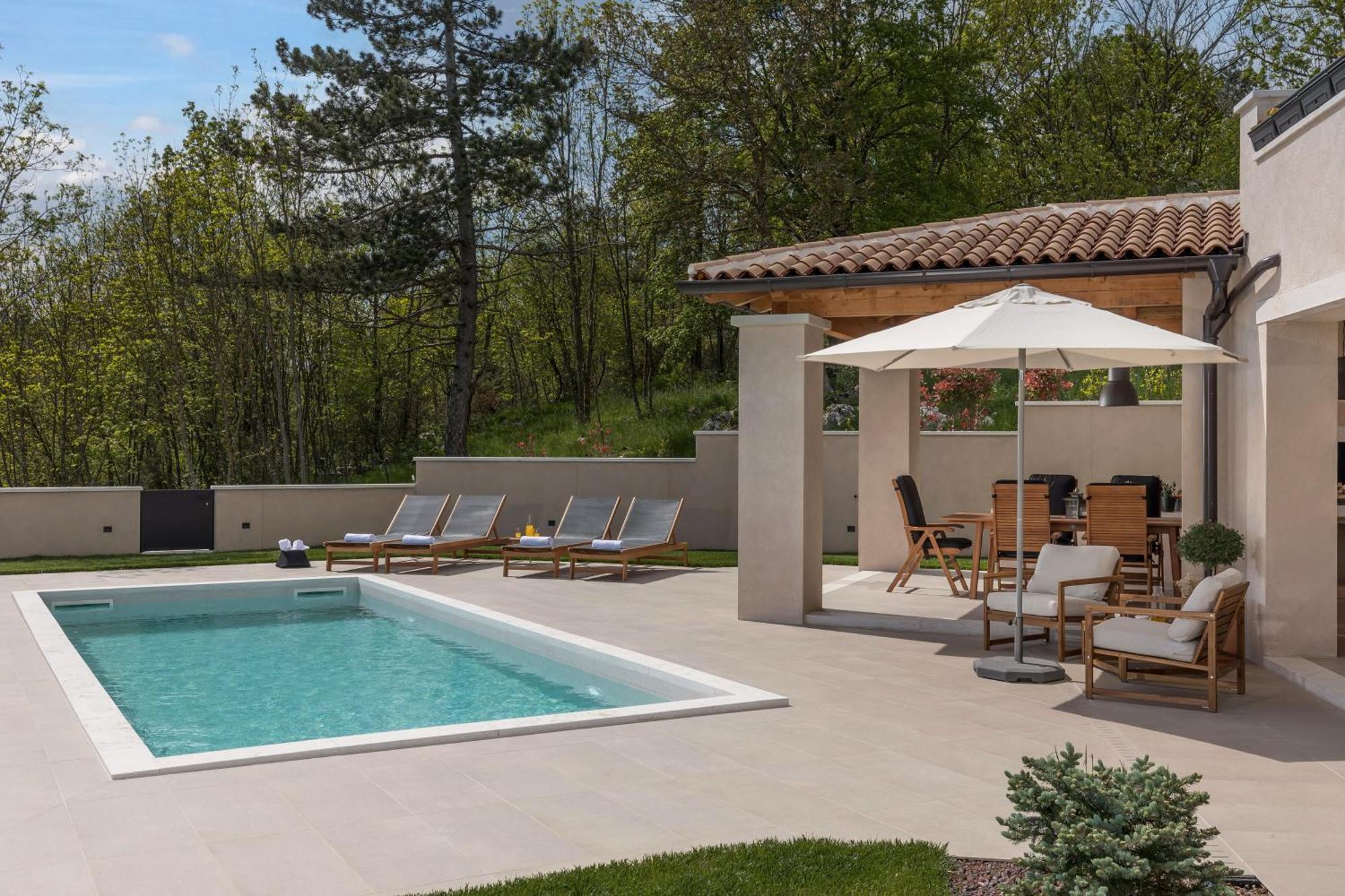 Villa Bora With Sauna And Heated Pool Vele Mune Экстерьер фото